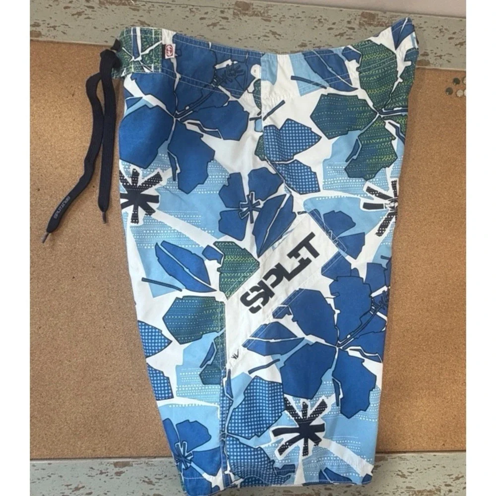 Split Stretch‎ Surf Swim Board Shorts Mens 33 NWOT